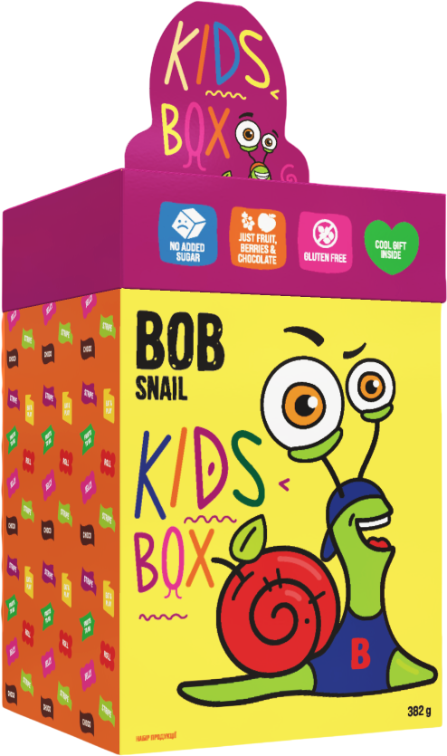 Šnek BOB Dětský box 382 g