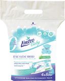 Linteo Baby Vlhčené ubrousky s Aloe vera 4 x 80 ks