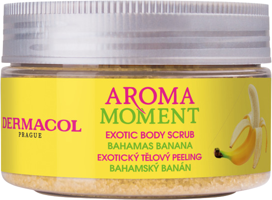Dermacol Aroma Moment Tělový peeling Bahamský banán 200 g
