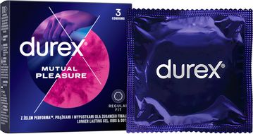 Durex Mutual Pleasure Kondomy 3 ks