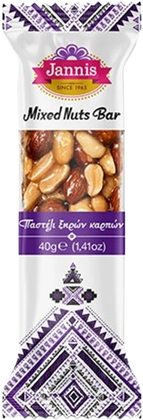 Bombus Ořechová tyčinka Jannis – mix 40 g