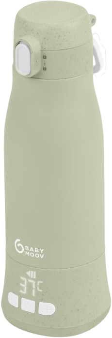 Babymoov Cestovní ohřívač Moov & Feed Sage Green 340 ml