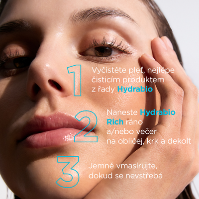 Bioderma Hydrabio Rich hydratační krém s výživnou texturou 40 ml