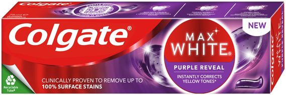 Colgate Zubní pasta Max White Purple Reveal 75 ml