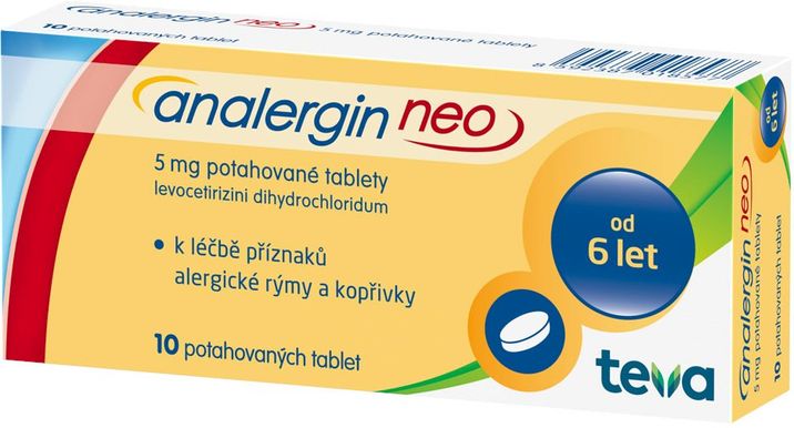 Analergin Neo 5 mg 10 tablet