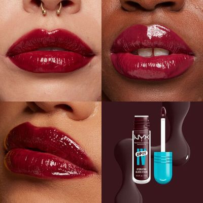NYX Professional Makeup Lip IV Hydrating Gloss Stain, 14 Mauve N' Moist 5 ml