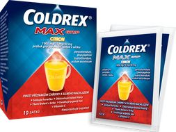 Coldrex MAXGrip Citron 10 sáčků 10 ks