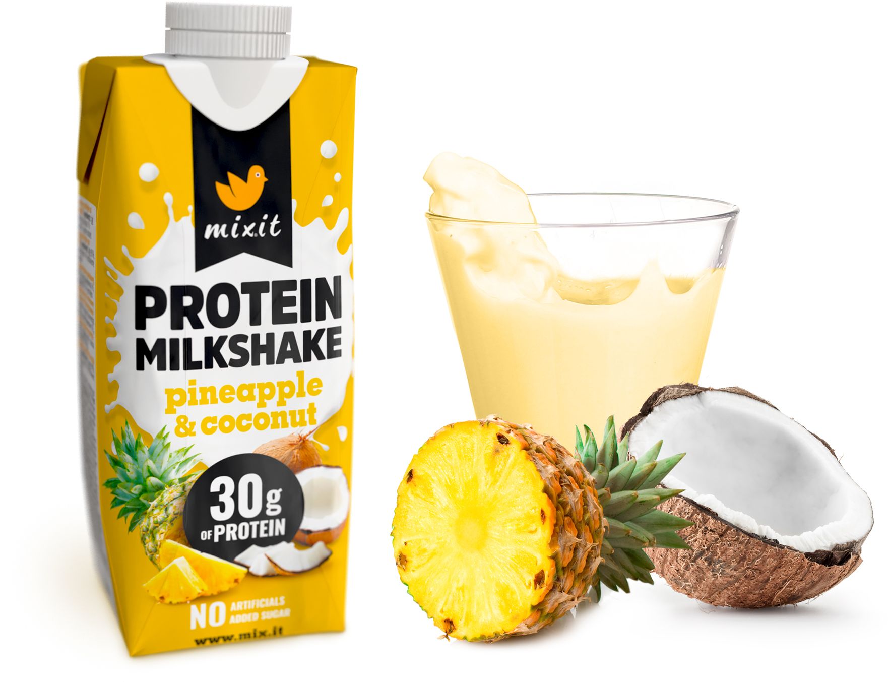 Mixit proteinový milkshake – Ananas & kokos 330 ml
