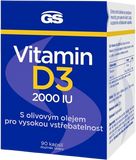 GS Vitamin D3 2000 IU 90 kapslí