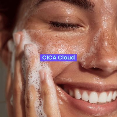 Erboristica Everby Cica Cloud Hydratační čisticí pěna na obličej s centellou 150 ml
