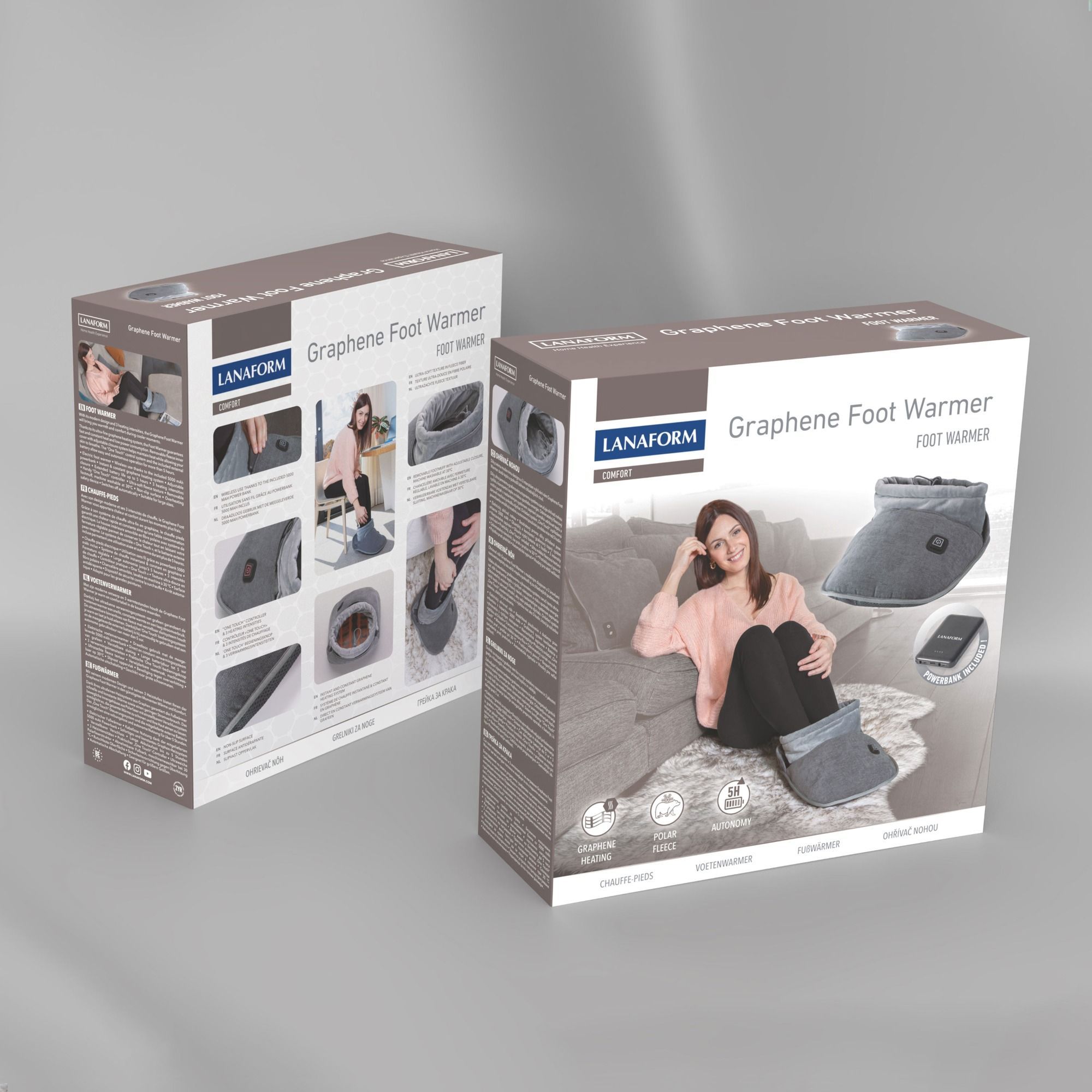 Lanaform Vyhřívaná bota Graphene Foot Warmer