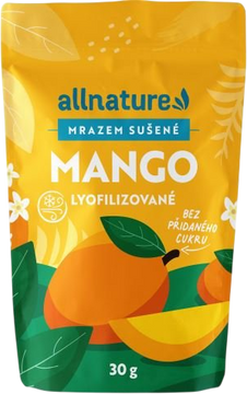 Allnature Mango sušené mrazem 30 g
