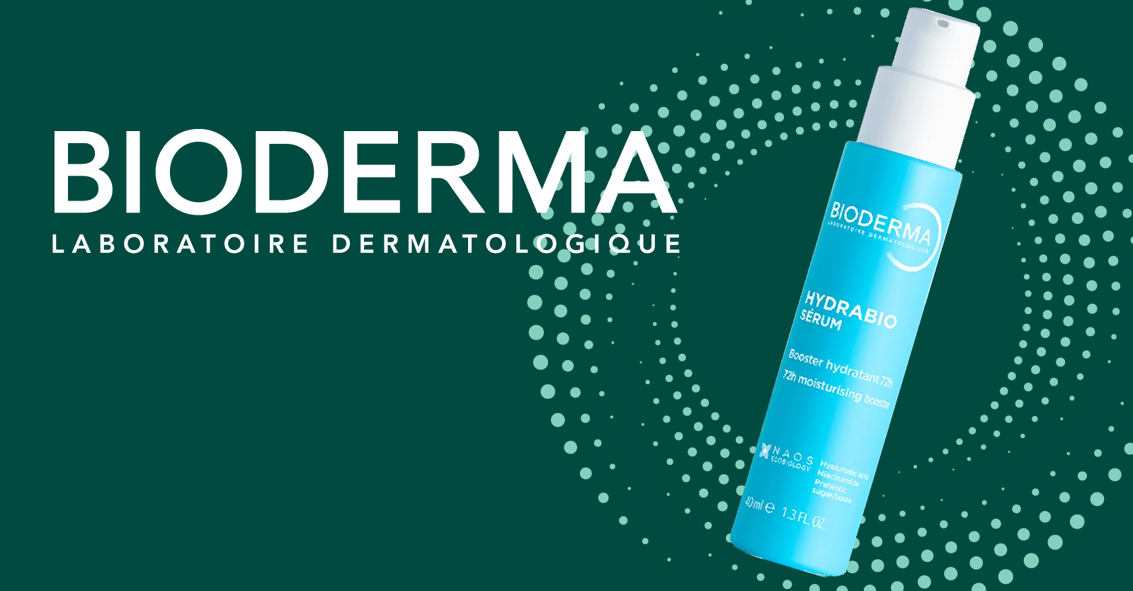 Bioderma Hydrabio Gel moussant pěnivý micelární čisticí gel poskytující 24h hydrataci 400 ml