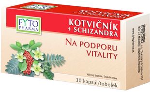 Fytopharma Kotvičník+Schizandra 30 tobolek