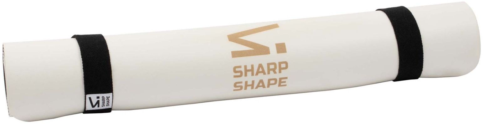 Sharp Shape Podložka na jógu PU Shanti bílá
