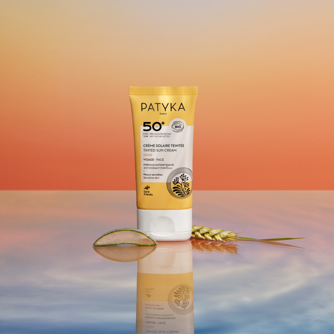 Patyka Tónovaný opalovací krém na obličej SPF 50+ natural 40 ml