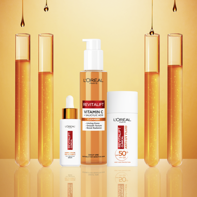 L'Oréal Paris Revitalift Clinical čisticí pleťová pěna s vitaminem C, 150 ml