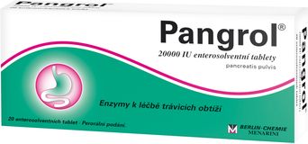 Pangrol 20000 IU 20 tablet