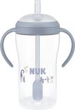 Nuk Láhev na učení Perfect Match brčko PENGU 260 ml