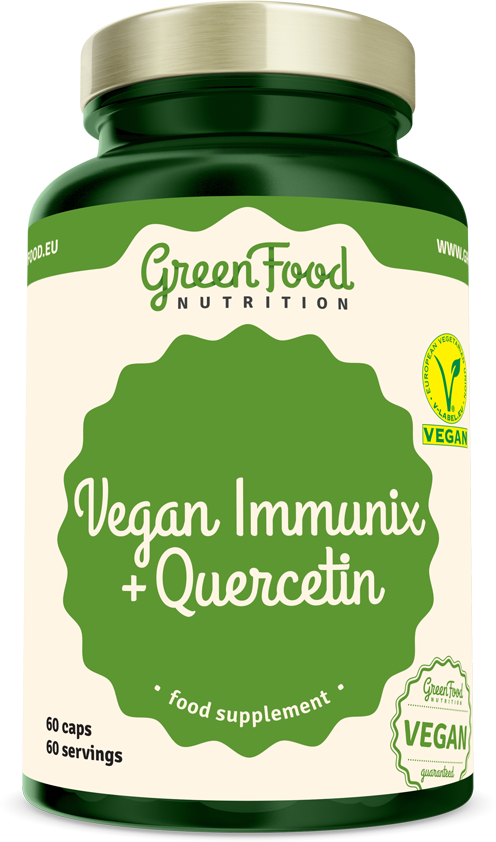 GreenFood Nutrition Vegan Immunix + Quercetin kapszula 60 kapszula