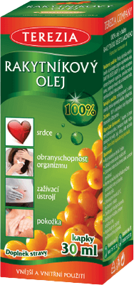 Terezia Rakytníkový olej 100% kapky 30 ml