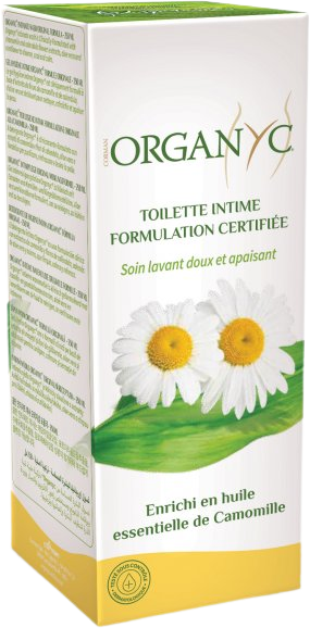 Organyc BIO heřmánkový gel na intimní hygienu 250 ml