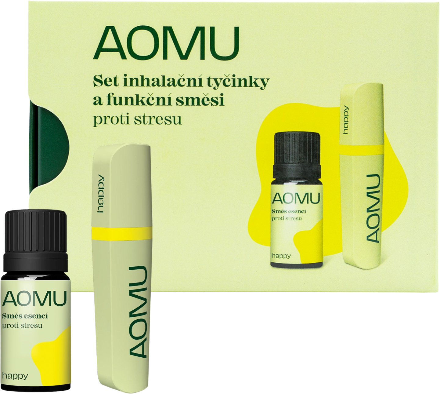 AOMU Happy - zvýhodněný set proti stresu