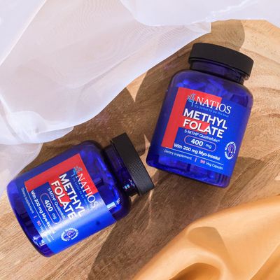 Natios Methyl Folate 5-MTHF Quatrefolic 400 mcg 90 kapslí
