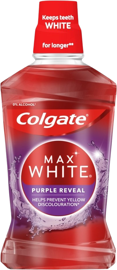 Colgate Max White Purple Reveal ústní voda 500 ml