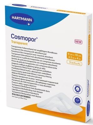 Hartmann Cosmopor transparent 9 x 10 cm 5 ks