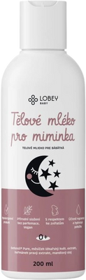Lobey Tělové mléko pro miminka 200 ml