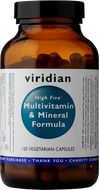 Viridian High Five Multivitamin & Mineral Formula 120 kapslí