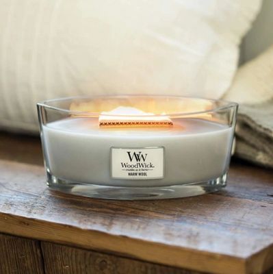 WoodWick Loď WARM WOOL 453.6 g