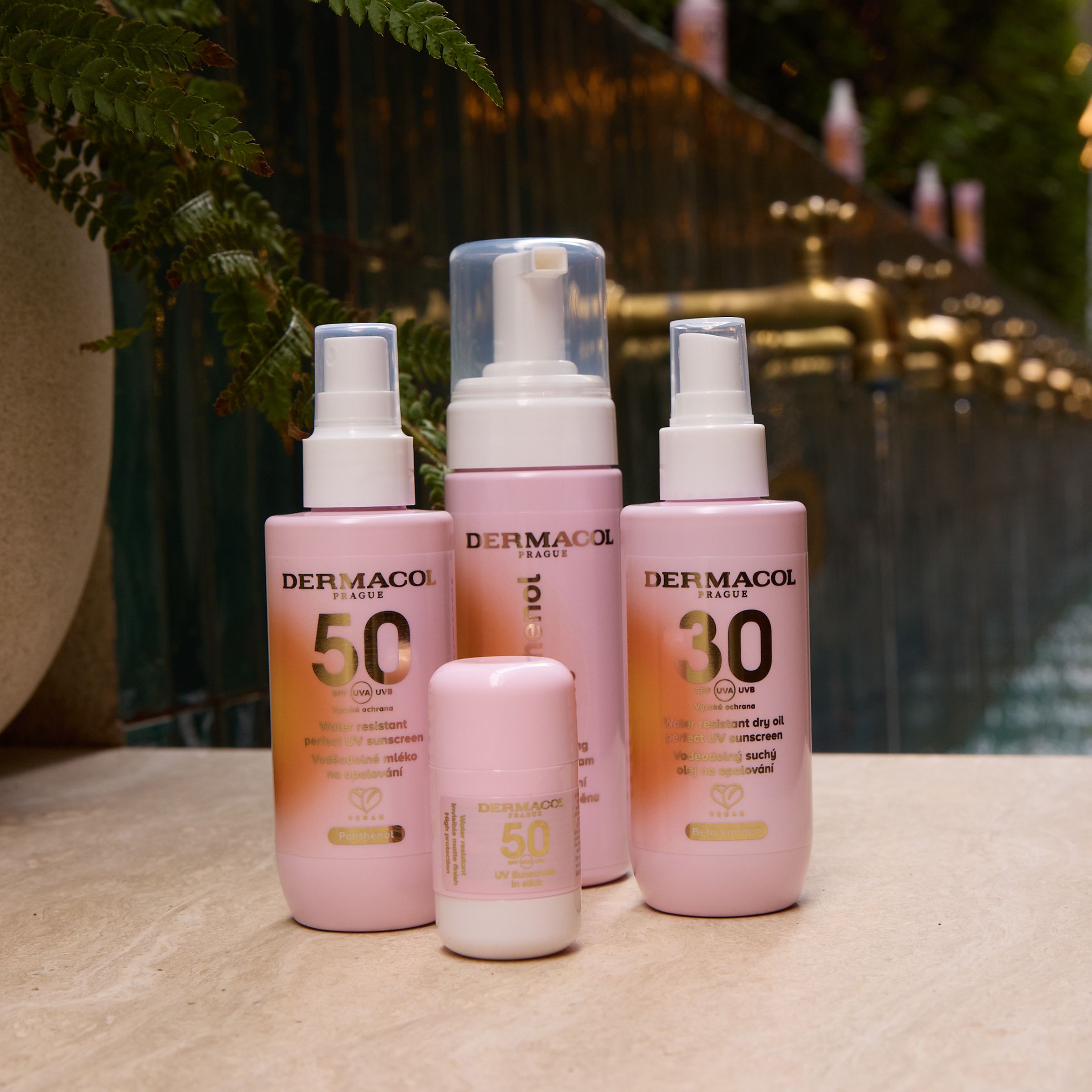 Dermacol Voděodolný suchý olej SPF 30 ve spreji 150 ml