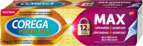Corega fixační krém Power Max + Komfort 40 g