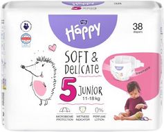 Bella Baby Happy Soft&Delicate Junior 38 ks