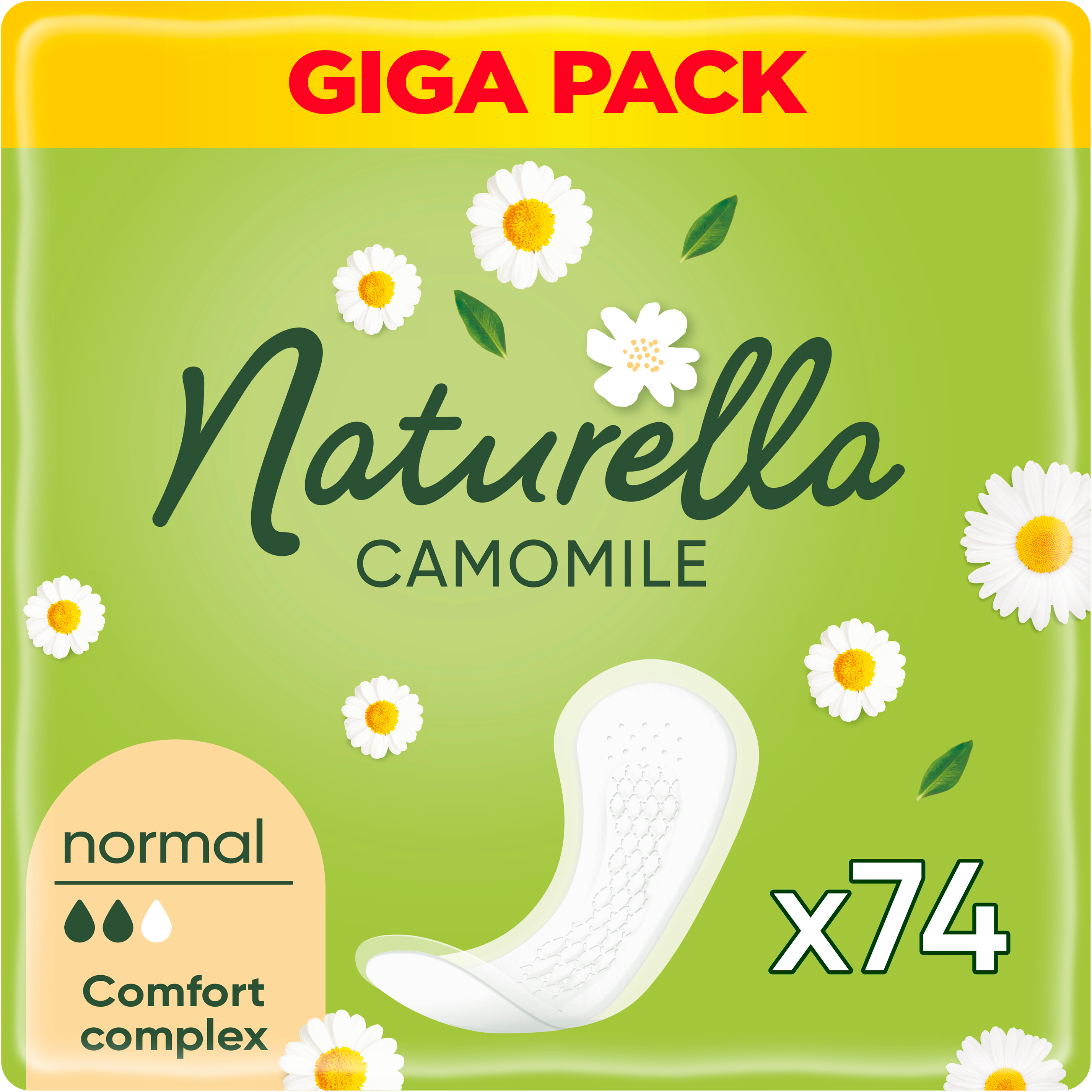 Naturella Intimky Normal Camomile 74 ks