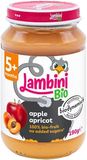 Lambini Bio Demeter příkrm jablko a meruňka 190 g
