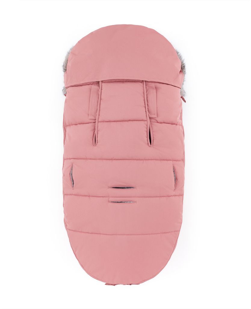 Petite&Mars Set zimní fusak Comfy 4v1 + rukavice na kočárek Fjora Old Rose