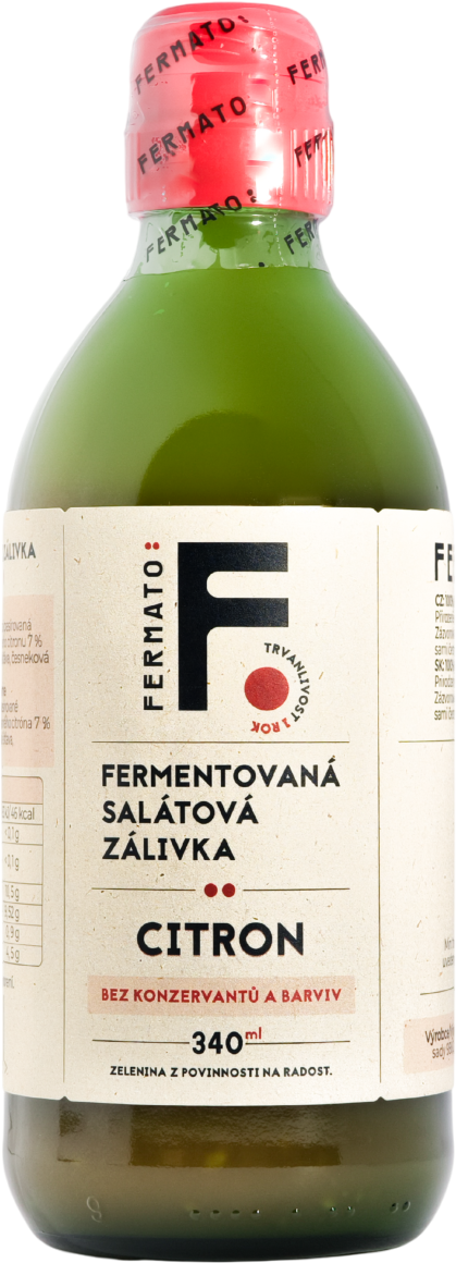 Fermato Fermentovaná rajčatová zálivka - Citron 340 ml