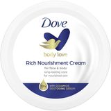 Dove Body Love Rich Nourishment, krém na obličej a tělo 150 ml