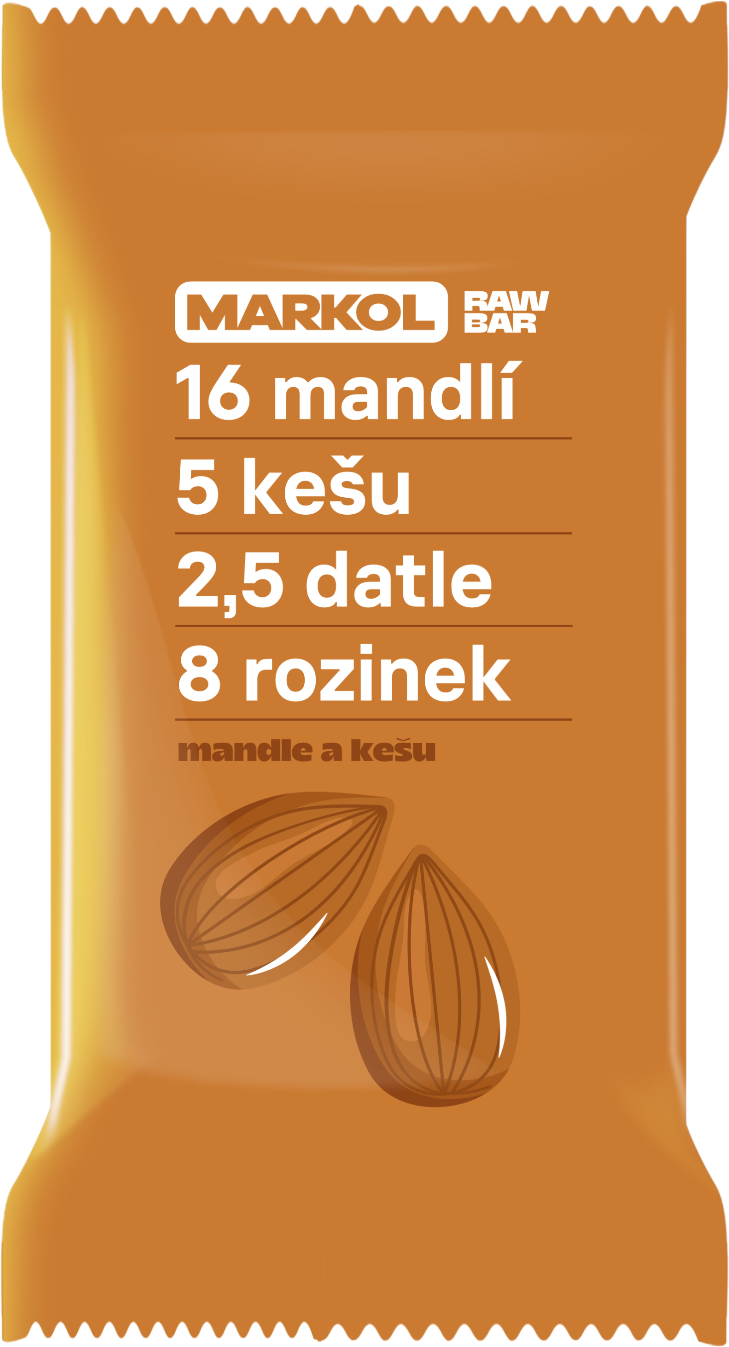 Markol Tyčinka Mandlová s kešu 40 g