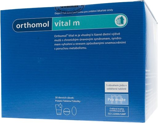 Orthomol Vital m denní dávky 30 ks
