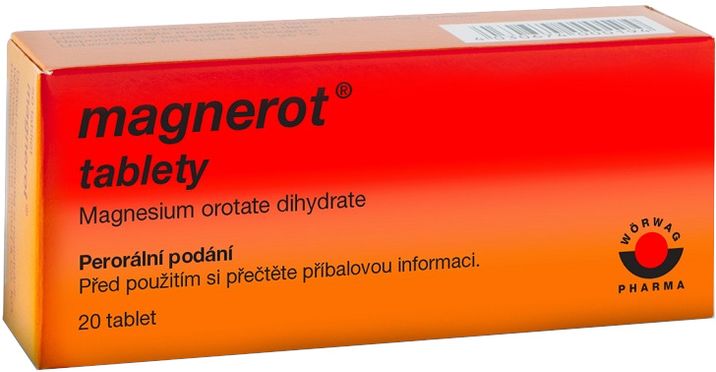 Wörwag Magnerot tablety 20x500mg 20 ks