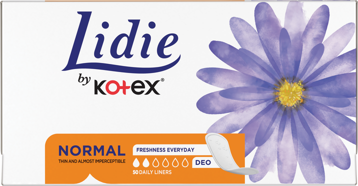 Kotex® LIDIE by Slip Deo 50 ks