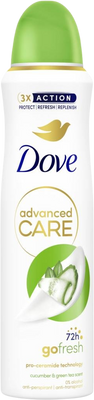 Dove Advanced Care Cucumber&Green Tea antiperspirant sprej 150 ml
