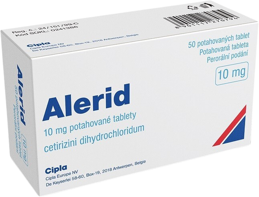 Alerid Alerid 10mg tbl.flm.50 50 tablet