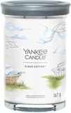 Yankee Candle Signature Clean Cotton Vonná svíčka 567 g