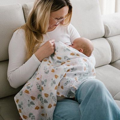 BabyOno Pleny mušelínové Super Soft - Mint, 70x70 cm 3 ks