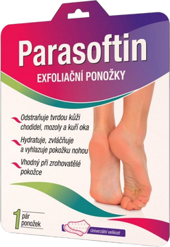 Parasoftin Exfoliační ponožky